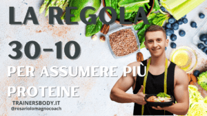 la regola per assumere più proteine